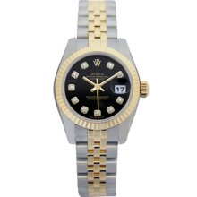 Rolex Datejust Ladies 31 Jewels Automatic Watch 179173BKDJ