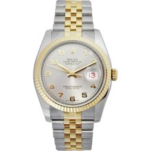 Rolex Datejust Mens 31 Jewels Automatic Watch 116233-SAJ