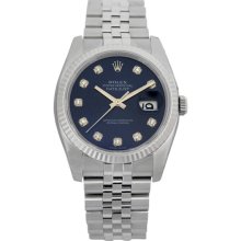 Rolex Datejust Mens Automatic Watch 116234BLDJ