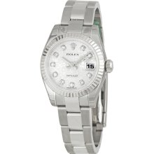 Rolex Datejust Silver Jubilee Ladies Watch 179174SJDO