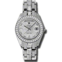 Rolex Day-Date Masterpiece Platinum Diamond Mens Watch 18956