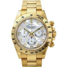 Rolex Daytona Yellow Gold Bracelet Watch 116528