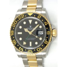 Rolex : GMT-Master II : 116713 : 18k Gold & Stainless Steel