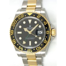 Rolex : GMT-Master II : 116713 : 18k Gold & Stainless Steel