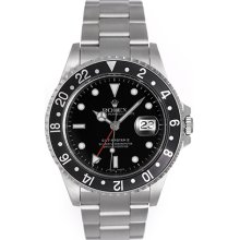 Rolex GMT-Master II Men's Stainless Steel Watch 16710