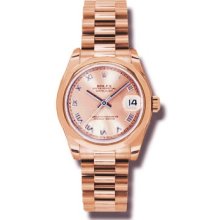 Rolex Lady Rose Gold President 31mm 178245pr