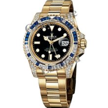 Rolex Oyster Perpetual GMT-Master II Automatic Watch - 116758 SA_Blk