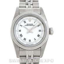 Rolex Oyster Perpetual Ladies Steel Watch 76030