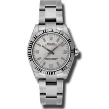 Rolex Oyster Perpetual No-Date 31mm 177234 SDO Womens Watch