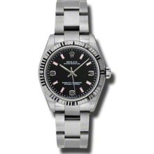 Rolex Oyster Perpetual No-Date 31mm 177234 BKDO Women's Watch