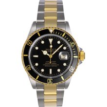 Rolex Submariner 2-Tone Steel & Gold Men's Watch 16803