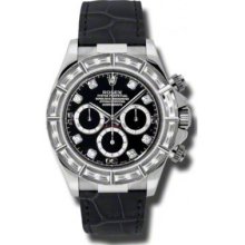 Rolex Watches Daytona White Gold Diamond Bezel 116589BRIL