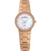 Rose Gold Tone Link Watch
