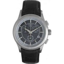 Rotary Men's Chronograph Black Leather Strap GS90044/20 Watch