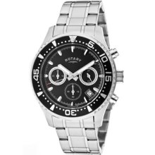 Rotary Watches Men's Chronograph Round Watch