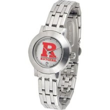 Rutgers Scarlet Knights NCAA Mens Stainless Dynasty Watch ...
