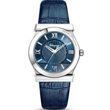 Salvatore Ferragamo Vega Blue Leather Strap Watch, 38mm