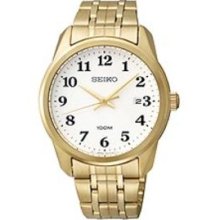 Seiko 3-Hand with Date Stainless Steel Men's watch #SGEG16