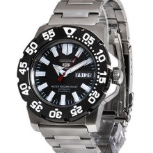 SEIKO 5 SPORTS DIVER BEZEL AUTO WATCH SNZF51K1 SNZF51