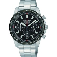Seiko Chronograph 100m Sports Tachymeter Men's Watch Ssb031p1 Ssb031