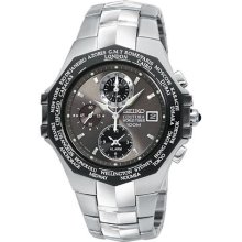 Seiko Coutura World Timer Mens Watch