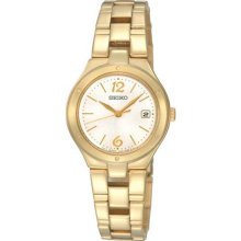 Seiko Ladies Gold Toned Bracelet SXDC50P1 Watch