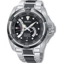 Seiko Men's Velatura Kinetic Drive Watch ...