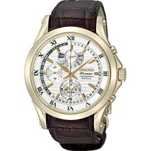 Seiko Premier Chronograph Perpetual Men's Watch SPC054