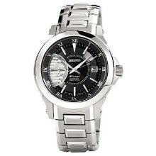 Seiko Premier Kinetic Direct Drive Stainless Steel Mens Watch Srg001 $1,075
