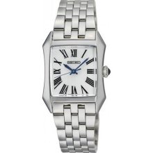 Seiko Silver Dial Stainless Steel Ladies Watch SXGP21