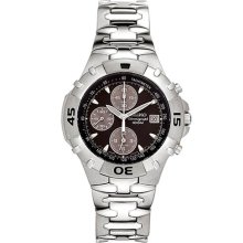 Seiko SNA551 Alarm Chronograph Stainless Steel Men's Watch