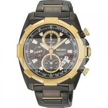 Seiko SNDD52P1 Lord Gents Chronograph Black Watch