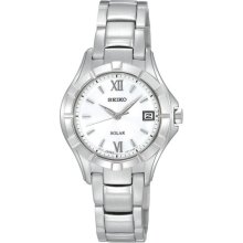 Seiko Solar Sut027p1 Women's Watch 2 Years Warranty