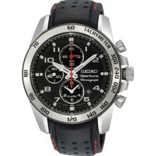 Seiko Sportura Black Dial Men's Watch #SNAE65