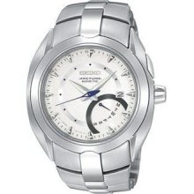 Seiko SRN015 Arctura Silver Tone Dial Stainless Steel Men's Watch