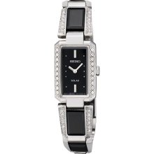 Seiko Womens Crystal-Accent Watch & Bracelet Boxe