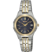 Seiko Women's Two-Tone Blue Dial Watch