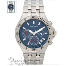 Sekonda Gents Sports Chronograph Blue Dial Watch