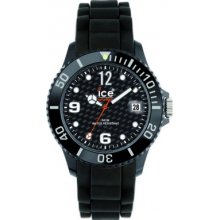 SI.BK.S.S.12 Ice-Watch Sili Black Small Carbon Dial Silicon Watch