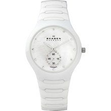 Skagen 2-Hand with Glitz Ceramic Women's watch #817SSXCMP2
