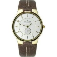 Skagen 433lgl1 Leather Mens Watch ...