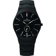 Skagen Black Label Gent's Black Stainless Steel 924XLBXB Watch