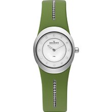 Skagen Steel Collection Mother-of-Pearl Dial Women's Watch