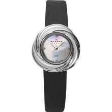 Skagen Womens Black Label 885SSLB Watch