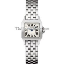 Small Cartier Santos Demoiselle Steel Ladies Watch W25064Z5