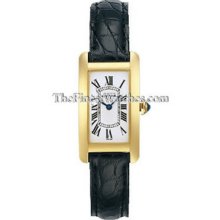 Small Cartier Tank Americaine Yellow Gold Ladies Watch W2601556