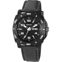 Sprout Men`s Water Resistant Black Tyvek Strap Biodegradable Watch