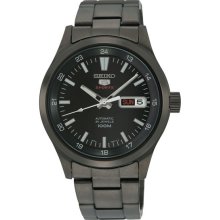 Stainless Steel Case and Bracelet Automatic Black Dial Day Date Display