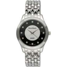 Steve Harvey Men's Silver Round Bracelet Watch