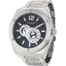 Stuhrling Esprit D'Vie Auto Tonneau GMT Mens Watch 281B.331113